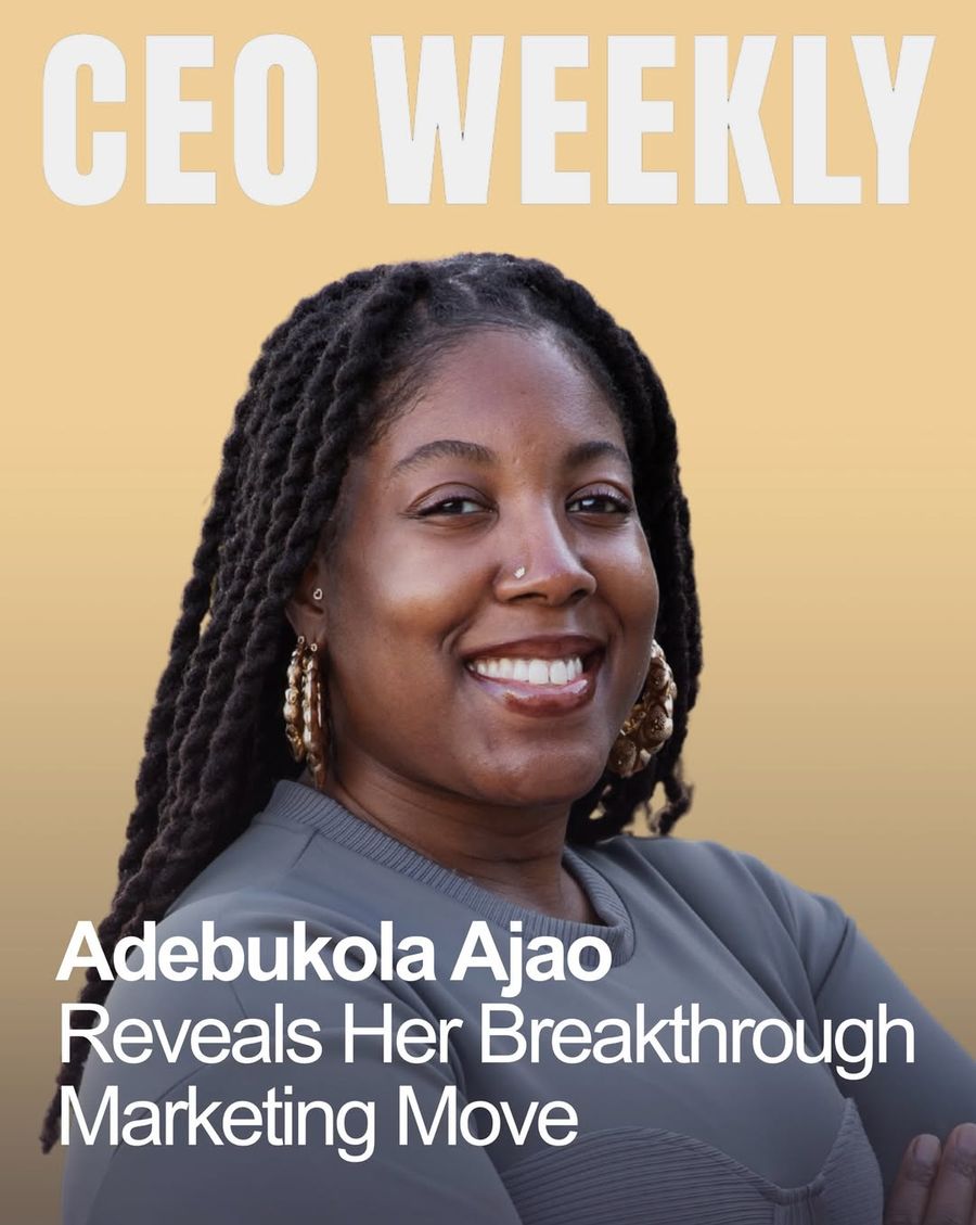 CEO Weekly feature on a breakthrough marketing move